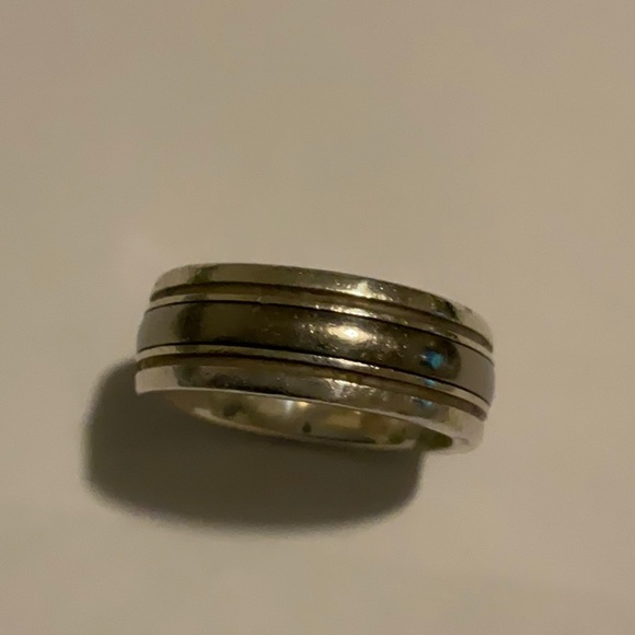 James Avery 925/titanium ring